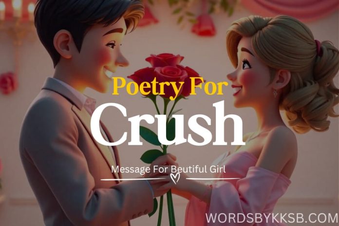 Crush Poetry . Poetry On one side love Crush